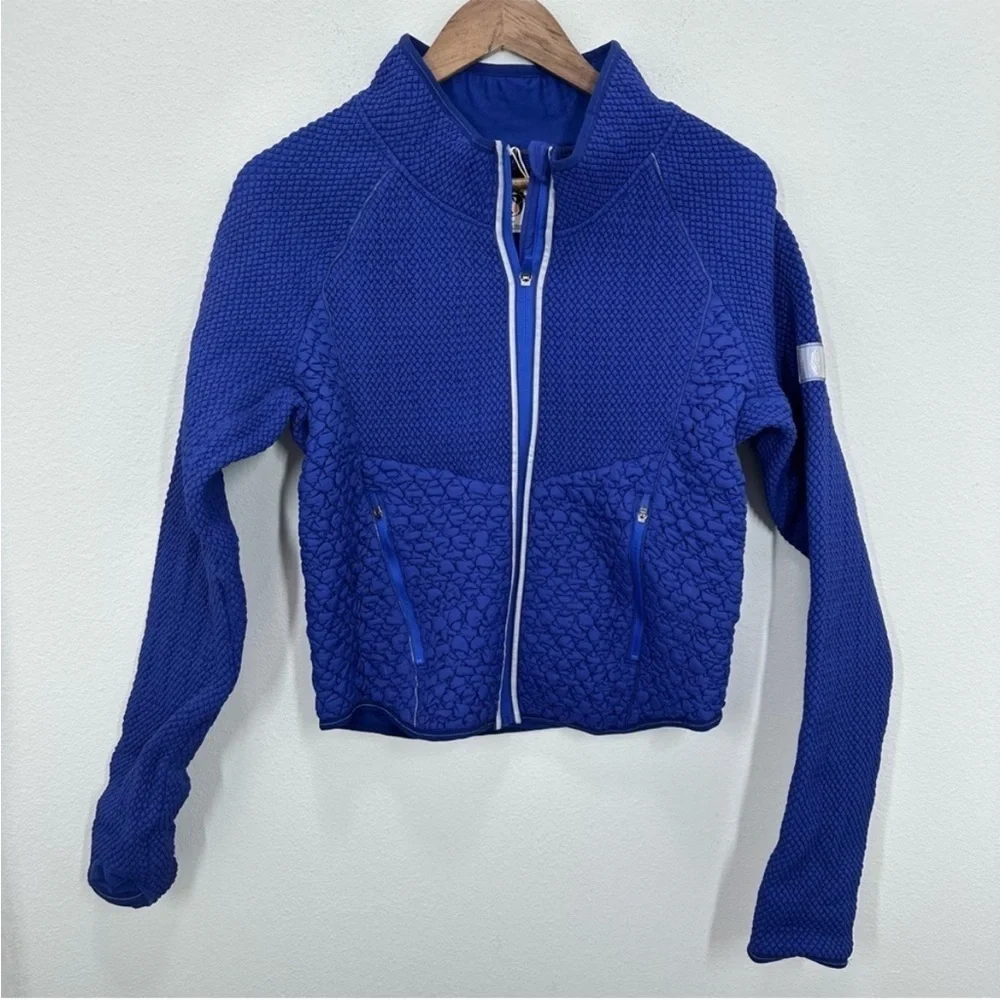 NWOT FP Movement Blue Run Jacket L - Picture 10 of 10